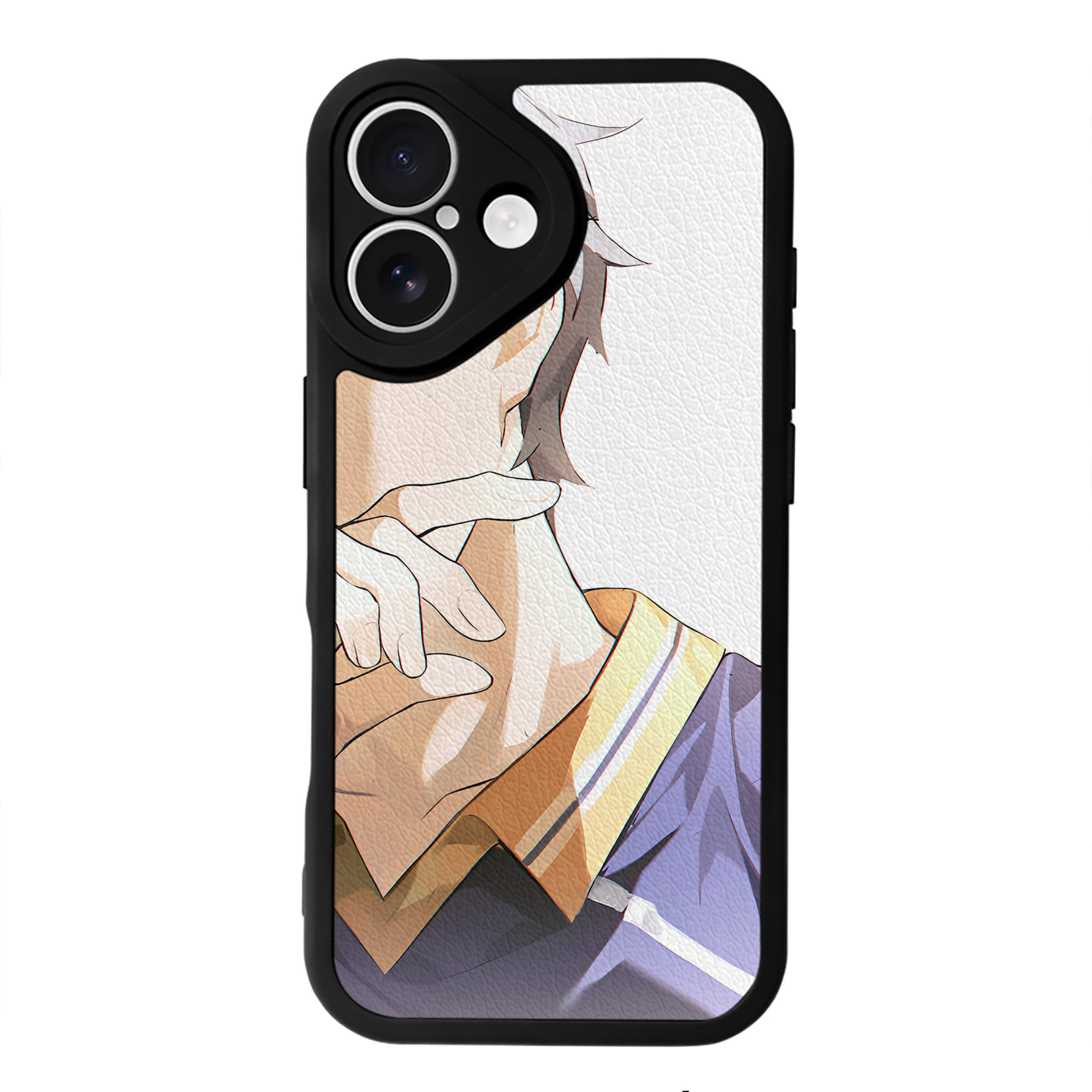 （画像用） ハイキュー!! Haikyu!! 【iPhone 16シリーズ対応】シリコンスマホケース（レザー調） 材質：シリコン